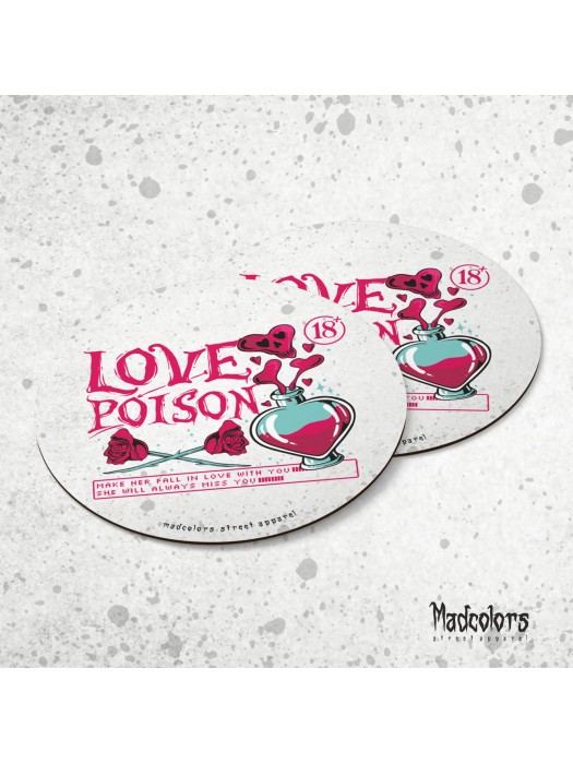 Подложка за чаша Madcolors - Love Poison